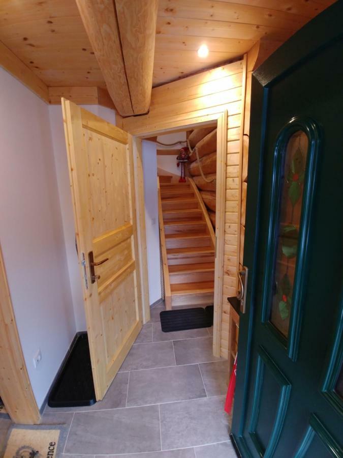 Ferienwohnungen Blockhaus - Zwergenhaeusl Grünau im Almtal Exterior foto