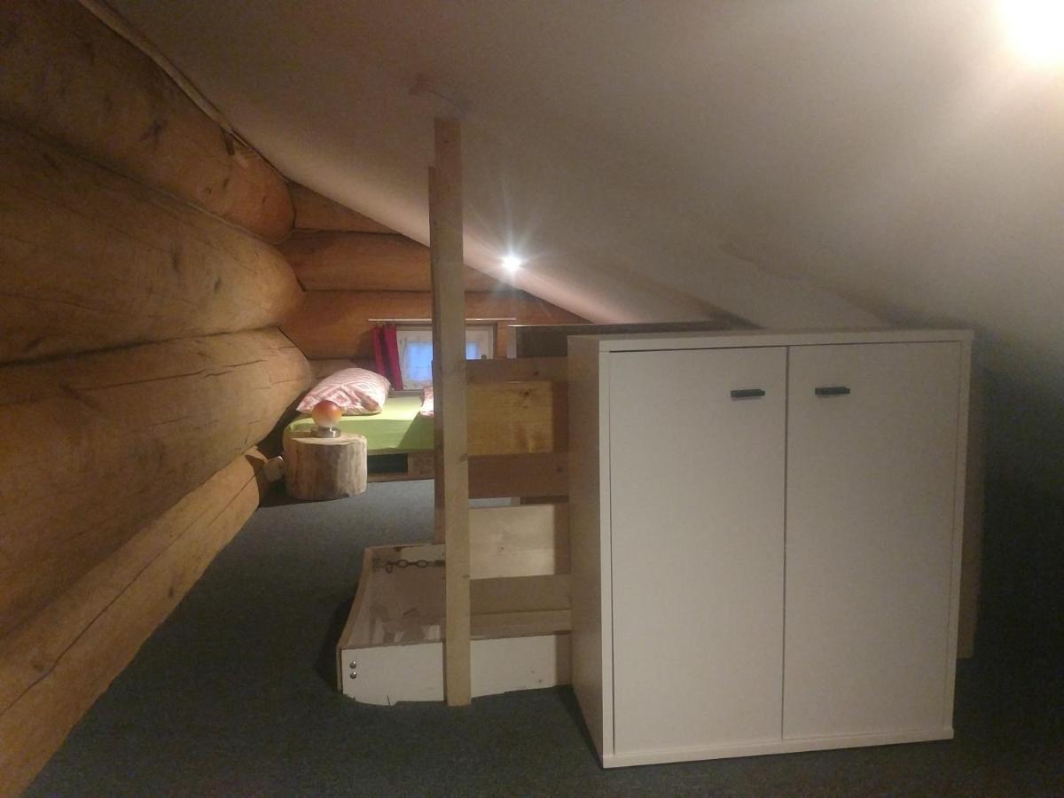 Ferienwohnungen Blockhaus - Zwergenhaeusl Grünau im Almtal Exterior foto